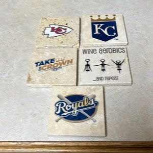 Drink coasters 5 total
